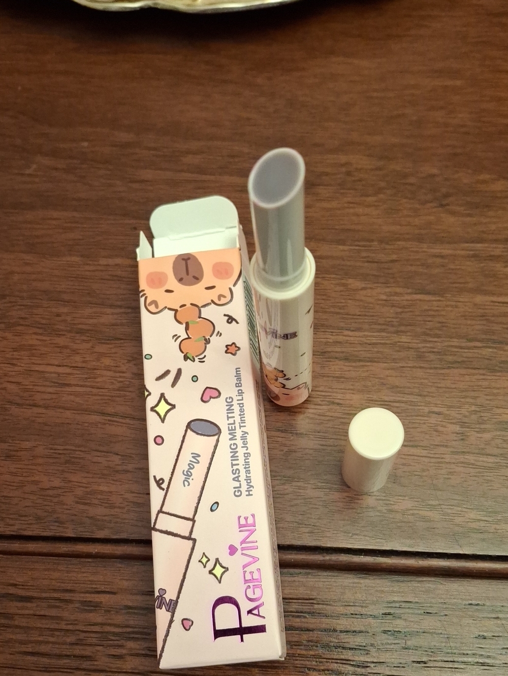 Pagevine Glasting Melting Hydrating Jelly Tinted Lip Balm 2g New - Magic